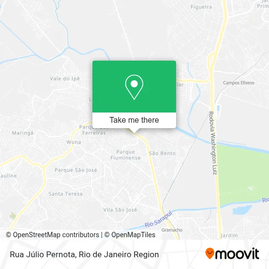 Rua Júlio Pernota map