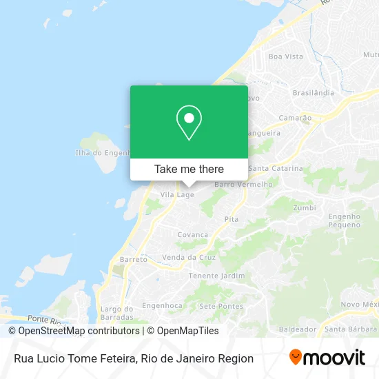 Rua Lucio Tome Feteira map
