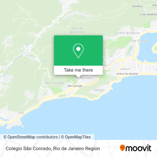 Colégio São Conrado map