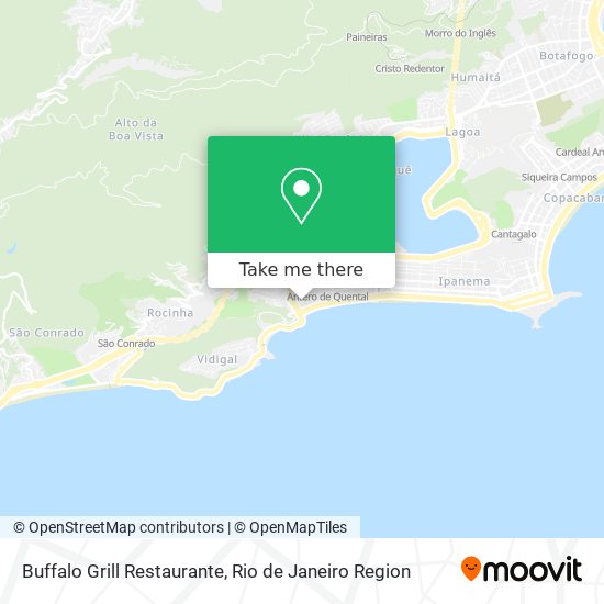 Buffalo Grill Restaurante map