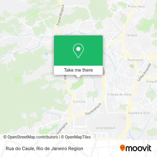 Rua do Caule map