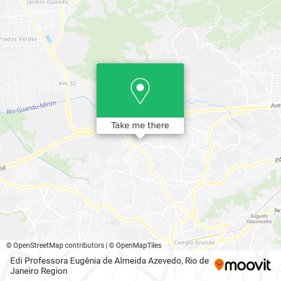 Edi Professora Eugênia de Almeida Azevedo map