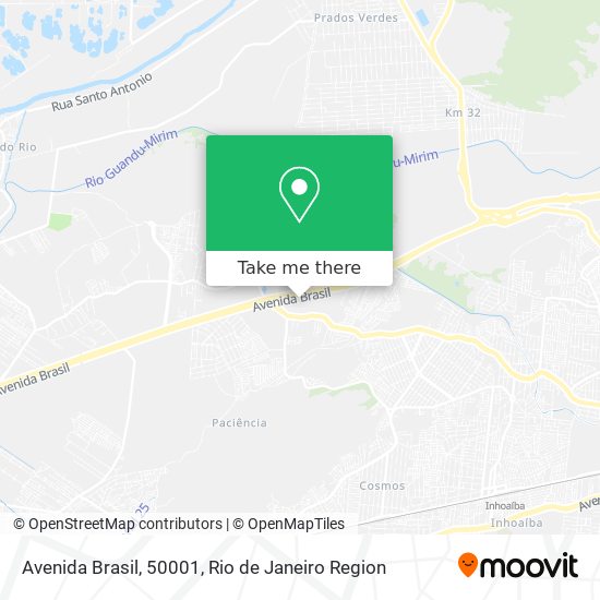 Avenida Brasil, 50001 map