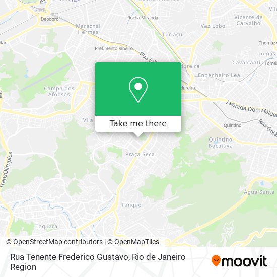 Rua Tenente Frederico Gustavo map