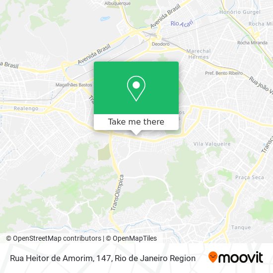 Mapa Rua Heitor de Amorim, 147
