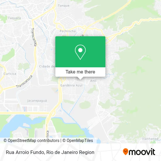 Rua Arroio Fundo map