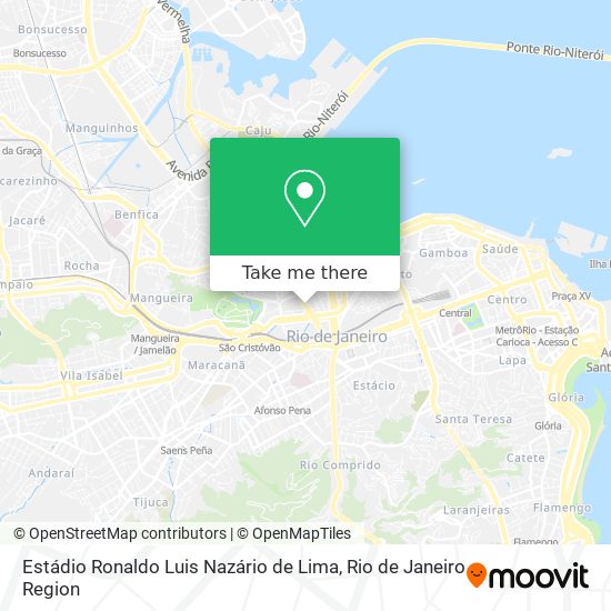 Estádio Ronaldo Luis Nazário de Lima map