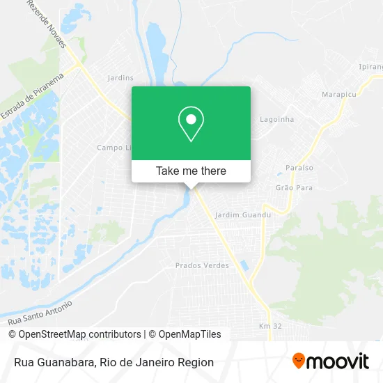 Rua Guanabara map