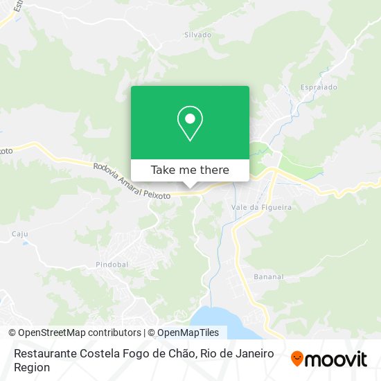 Mapa Restaurante Costela Fogo de Chão