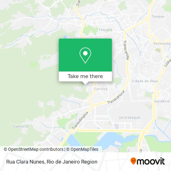 Rua Clara Nunes map