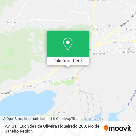 Av. Gal. Euclydes de Oliveira Figueiredo 200 map