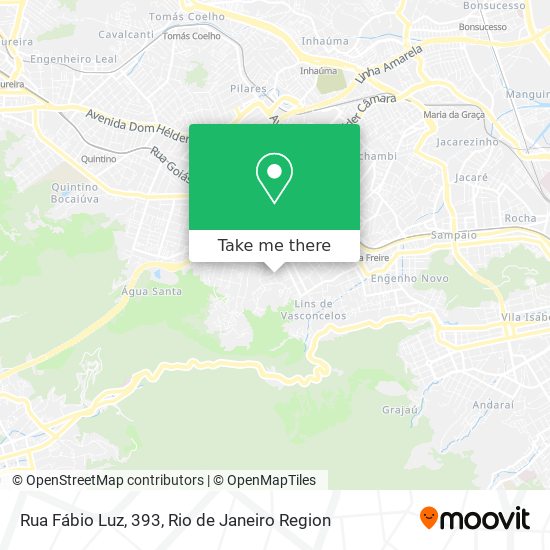 Rua Fábio Luz, 393 map