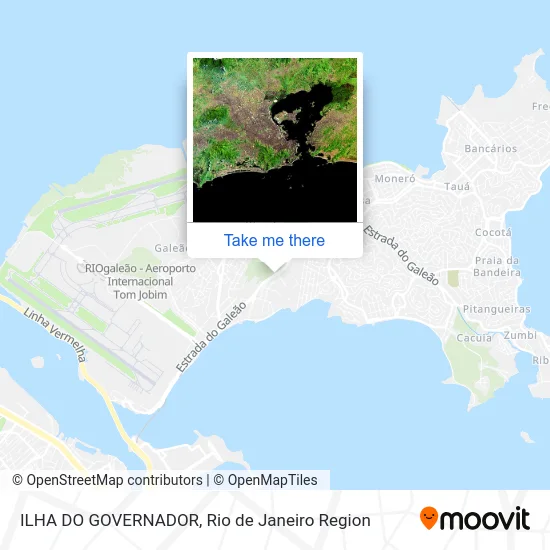 ILHA DO GOVERNADOR map