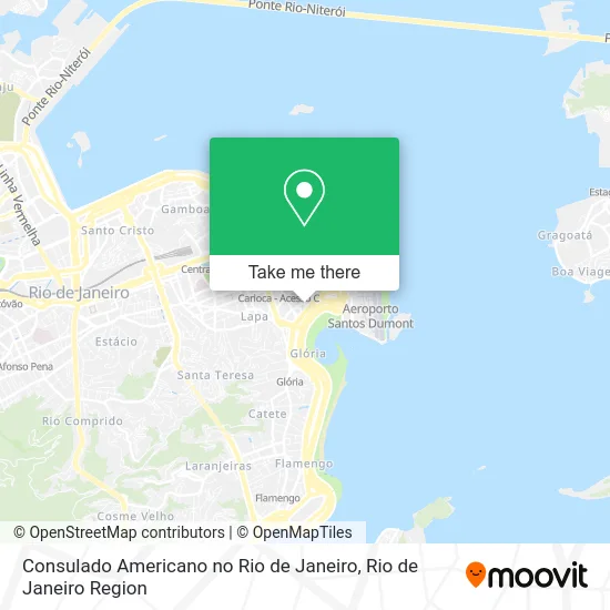 Consulado Americano no Rio de Janeiro map