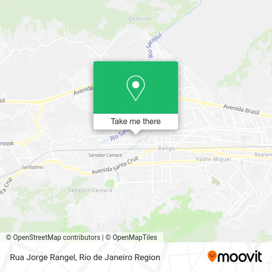 Rua Jorge Rangel map