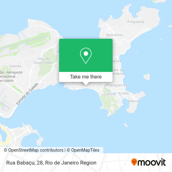 Rua Babaçu, 28 map
