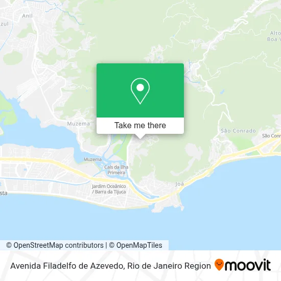 Avenida Filadelfo de Azevedo map