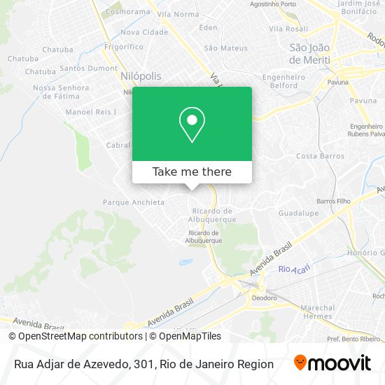 Rua Adjar de Azevedo, 301 map