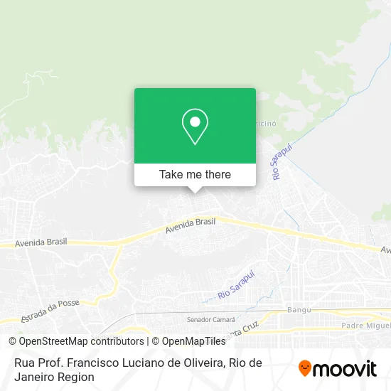 Rua Prof. Francisco Luciano de Oliveira map