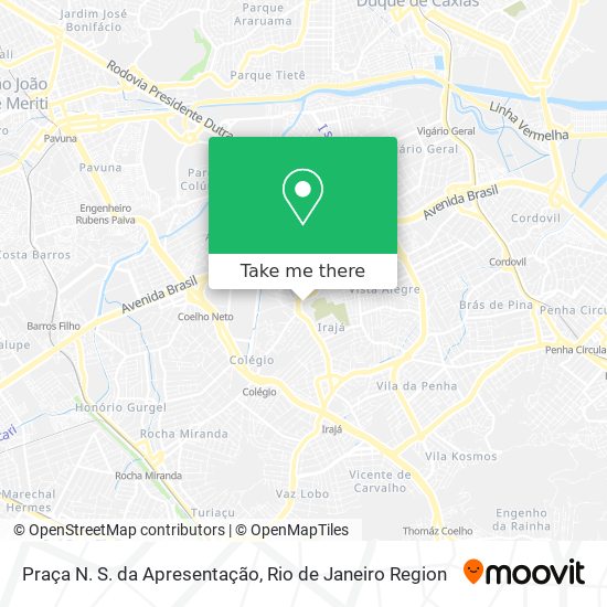 Praça N. S. da Apresentação map