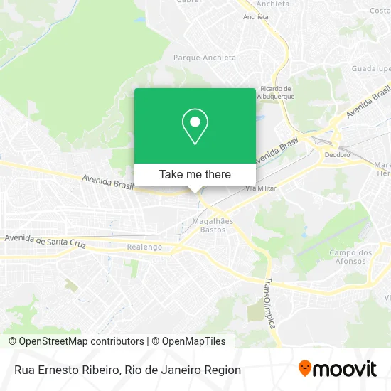 Rua Ernesto Ribeiro map