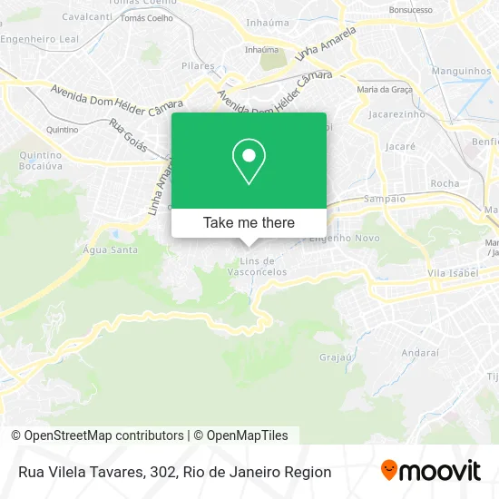 Rua Vilela Tavares, 302 map
