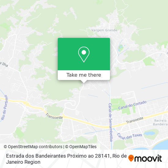 Estrada dos Bandeirantes Próximo ao 28141 map