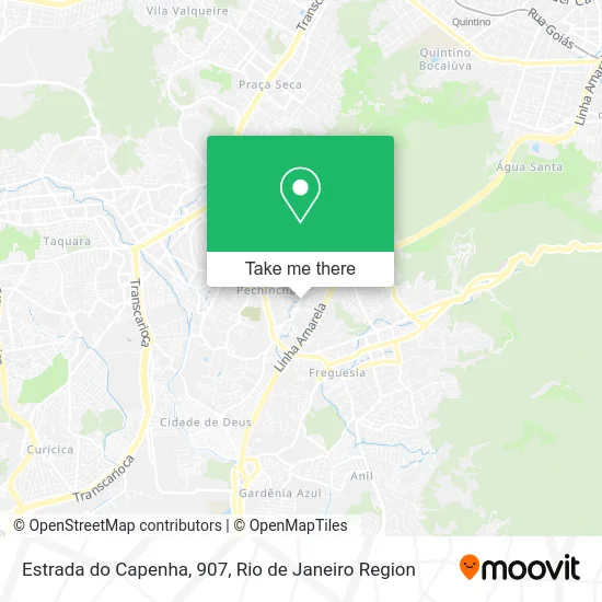 Estrada do Capenha, 907 map