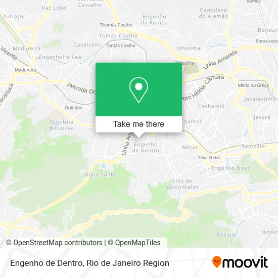 Engenho de Dentro map