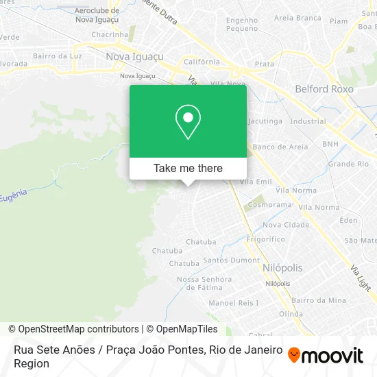 Rua Sete Anões / Praça João Pontes map