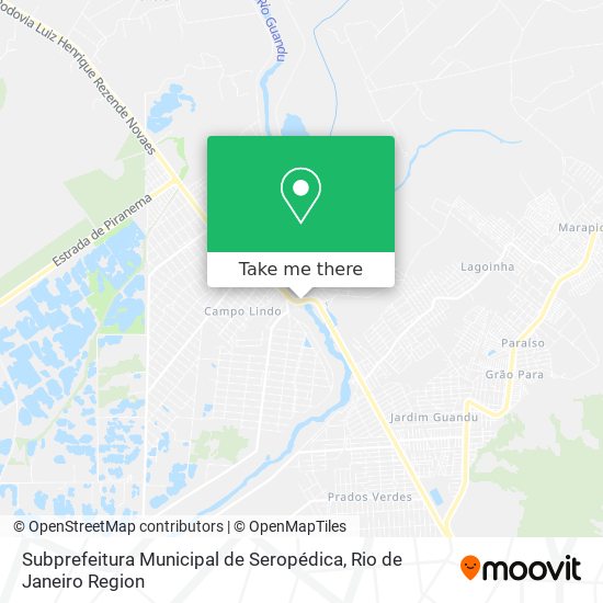 Subprefeitura Municipal de Seropédica map
