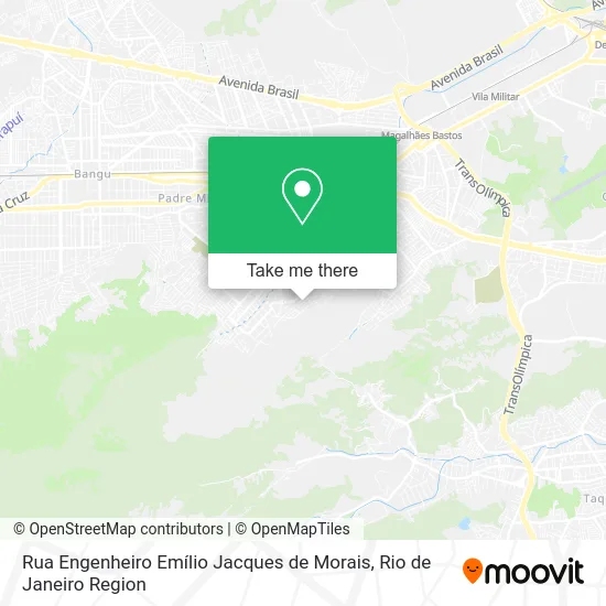 Rua Engenheiro Emílio Jacques de Morais map