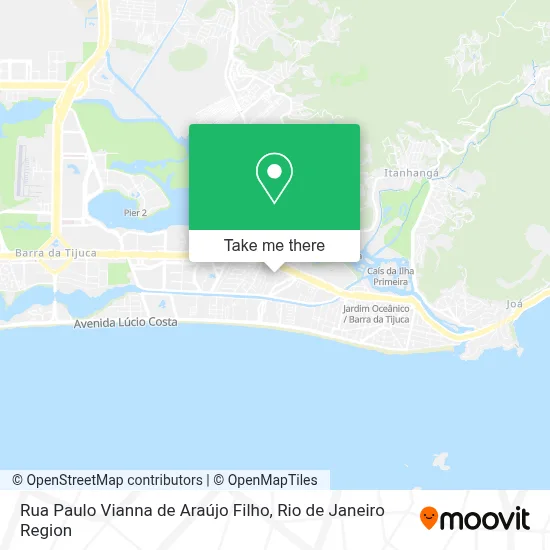 Rua Paulo Vianna de Araújo Filho map