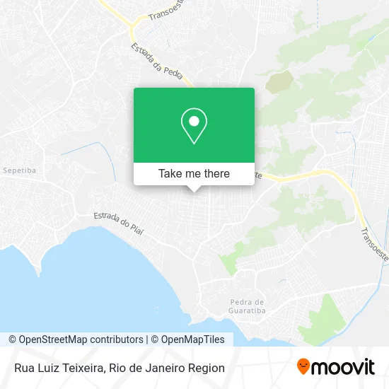 Rua Luiz Teixeira map