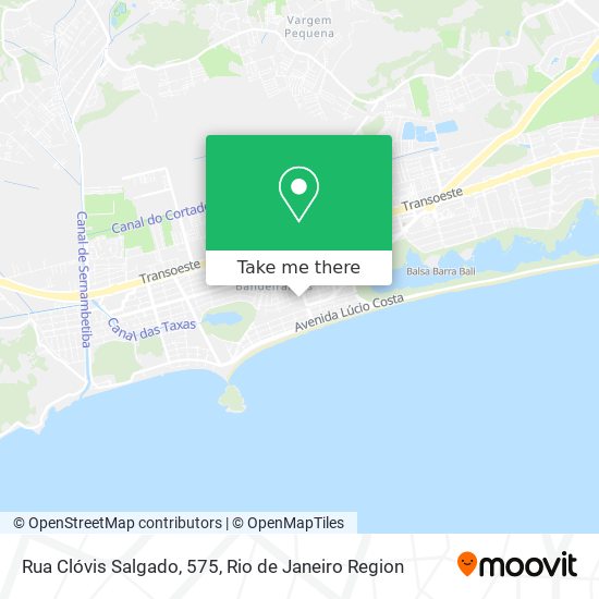 Mapa Rua Clóvis Salgado, 575