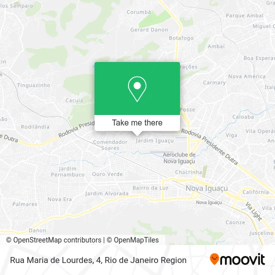 Rua Maria de Lourdes, 4 map