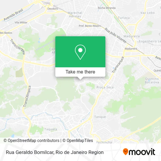 Rua Geraldo Bomílcar map