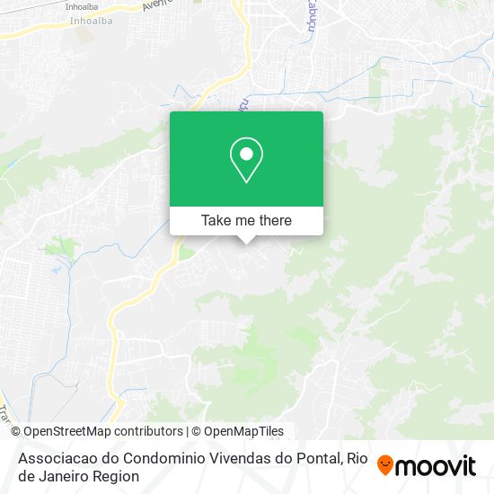 Mapa Associacao do Condominio Vivendas do Pontal