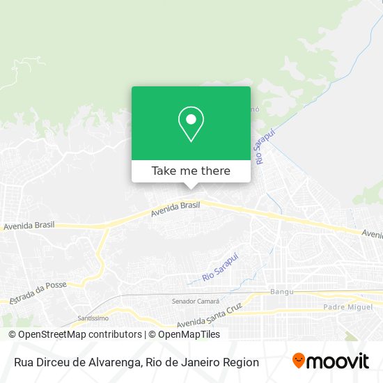 Rua Dirceu de Alvarenga map