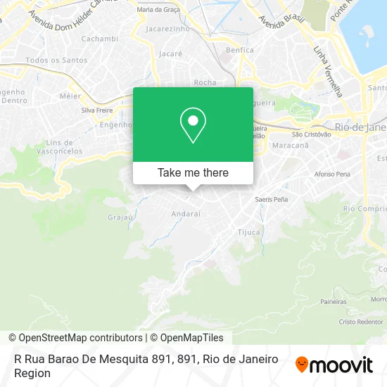 R Rua Barao De Mesquita 891, 891 map