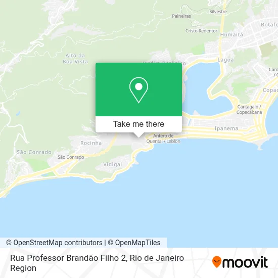 Rua Professor Brandão Filho 2 map