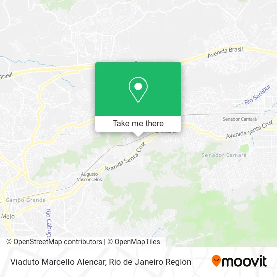 Viaduto Marcello Alencar map