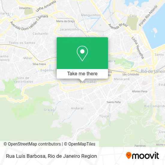 Rua Luís Barbosa map