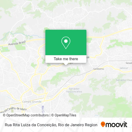 Rua Rita Luiza da Conceição map
