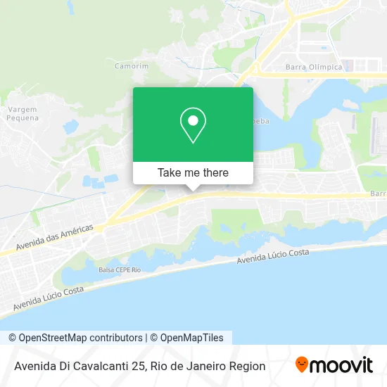 Avenida Di Cavalcanti 25 map