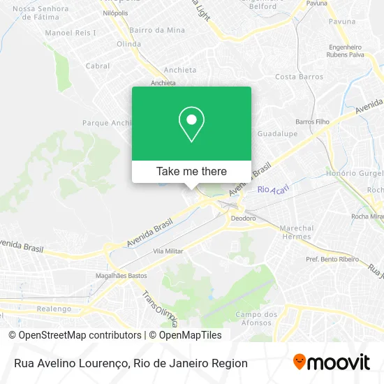 Rua Avelino Lourenço map