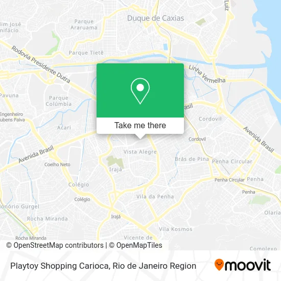 Playtoy Shopping Carioca map