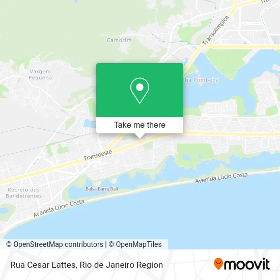 Rua Cesar Lattes map