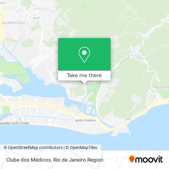 Clube dos Médicos map