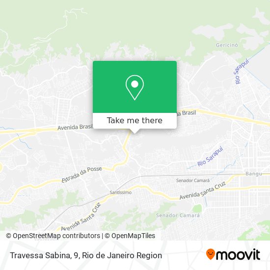 Mapa Travessa Sabina, 9